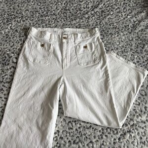 J Crew wide leg jeans